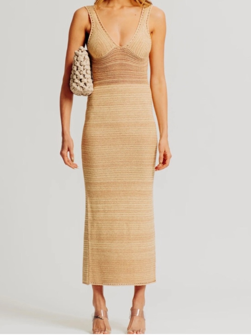 Torn by Ronny Kobo - Knit Maxi Dress